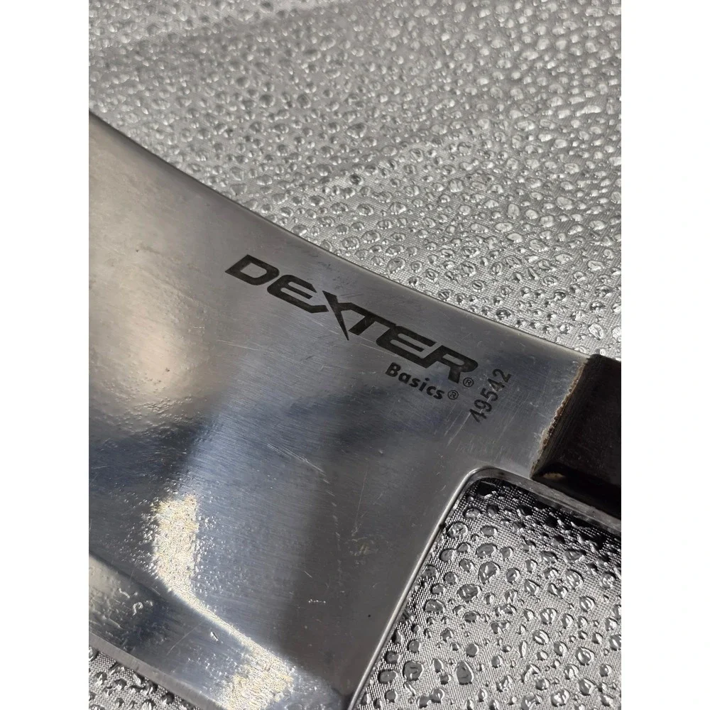 Dexter Basics 49542 Meat Cleaver 7 Inch Blade Wood Handle Heavy Duty Chopper O2